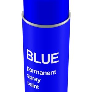 Blue Spray Paint